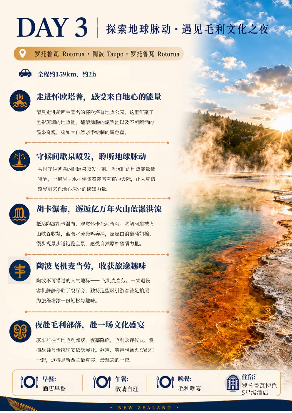 北岛4天3晚奇境 行程详情