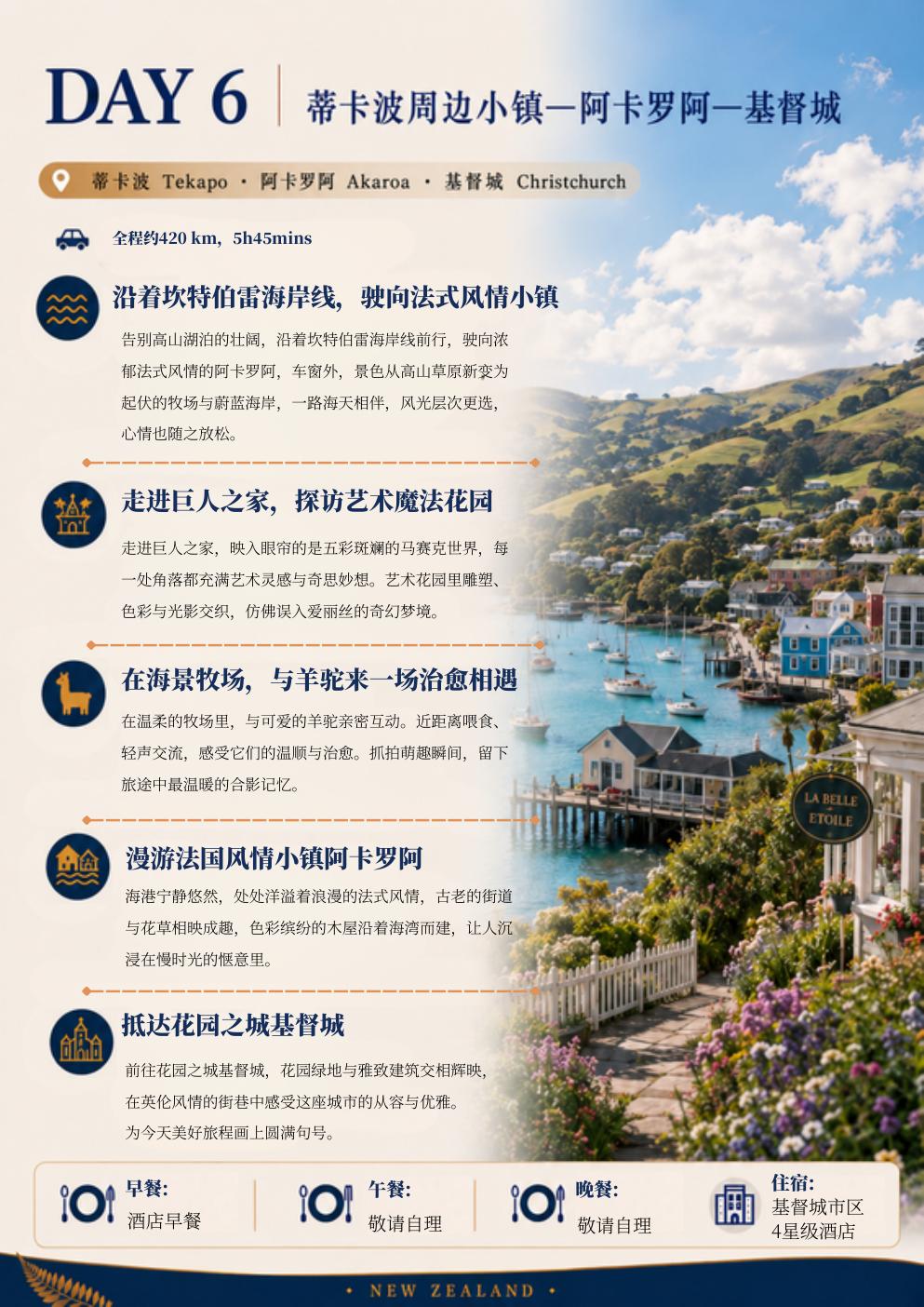 南岛8天7晚潮玩 行程详情