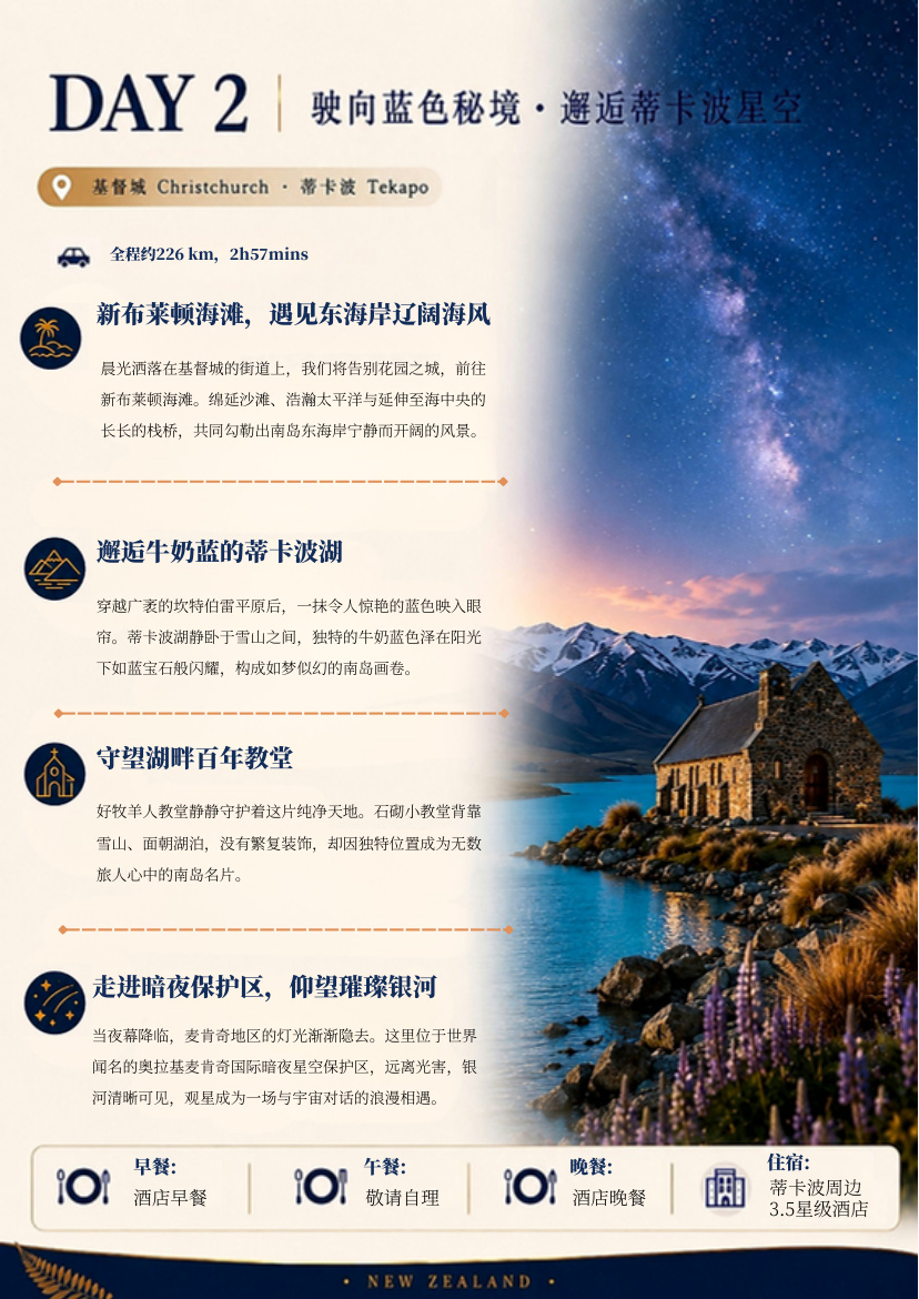 南岛9天8晚悠游 行程详情