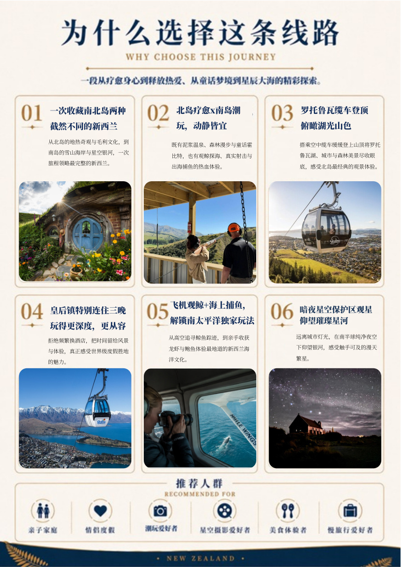 北南岛10天9晚 行程详情