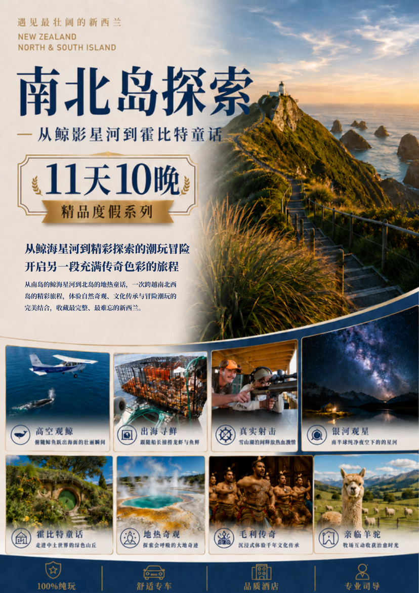 南北岛11天10晚探索 · 第1页