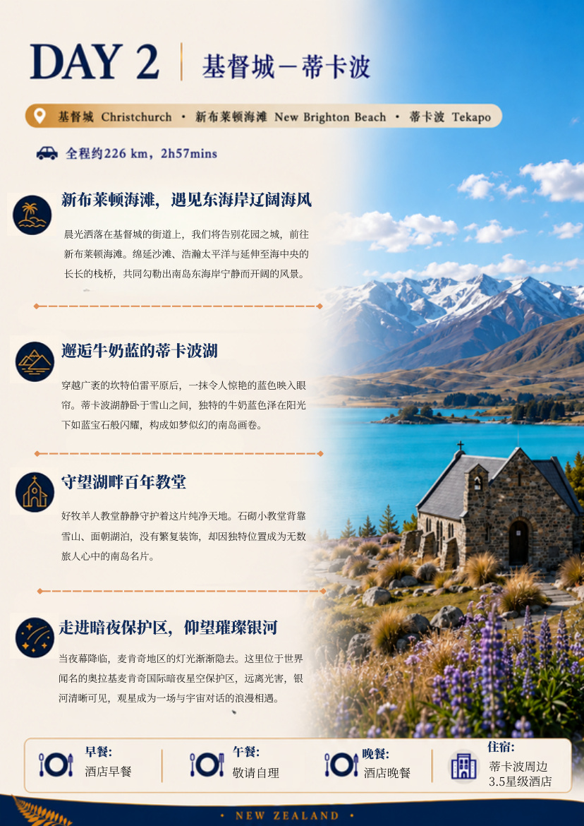 南北岛11天10晚悦享 行程详情