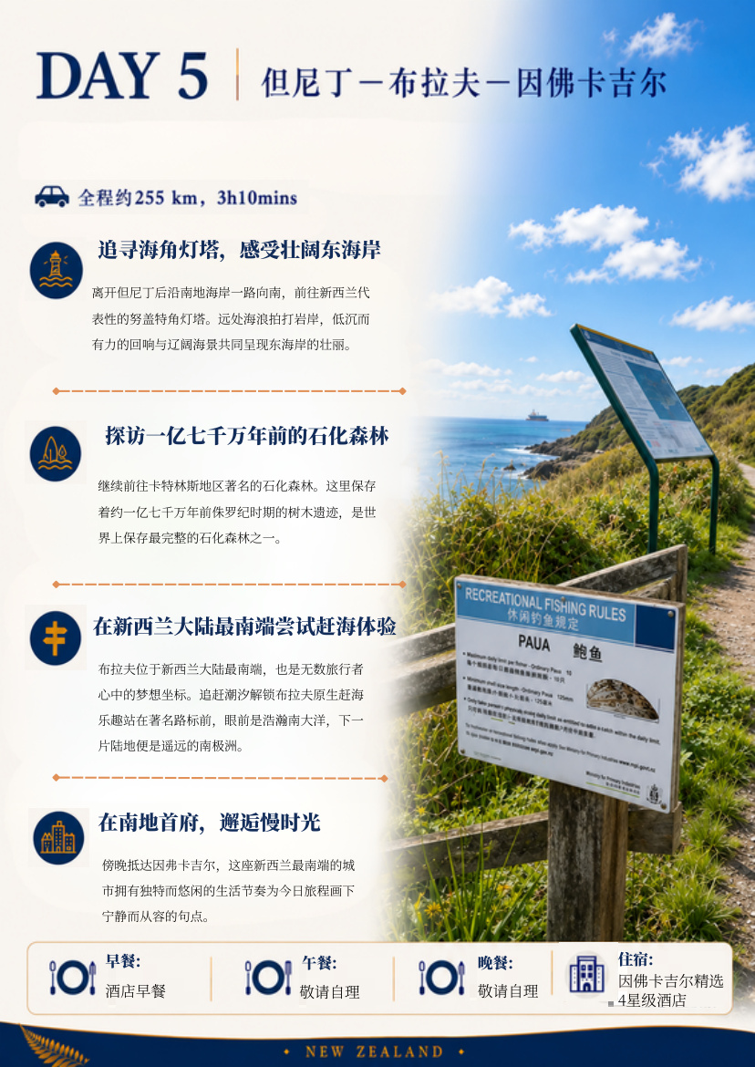 南北岛11天10晚悦享 行程详情