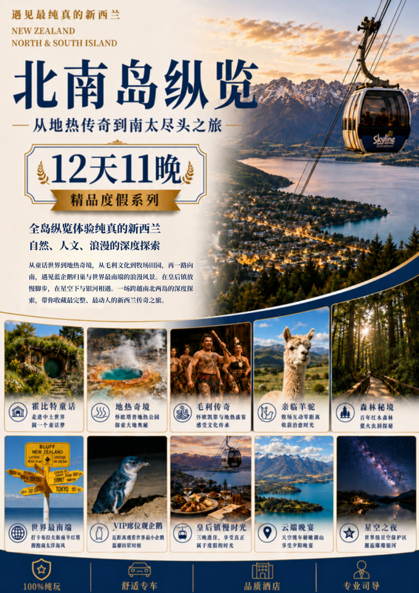 北南岛12天11晚纵览 · 第1页